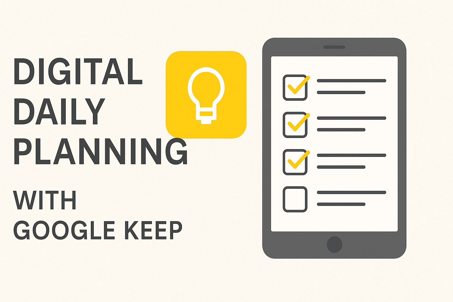 Google Keep Productivity Tutorial