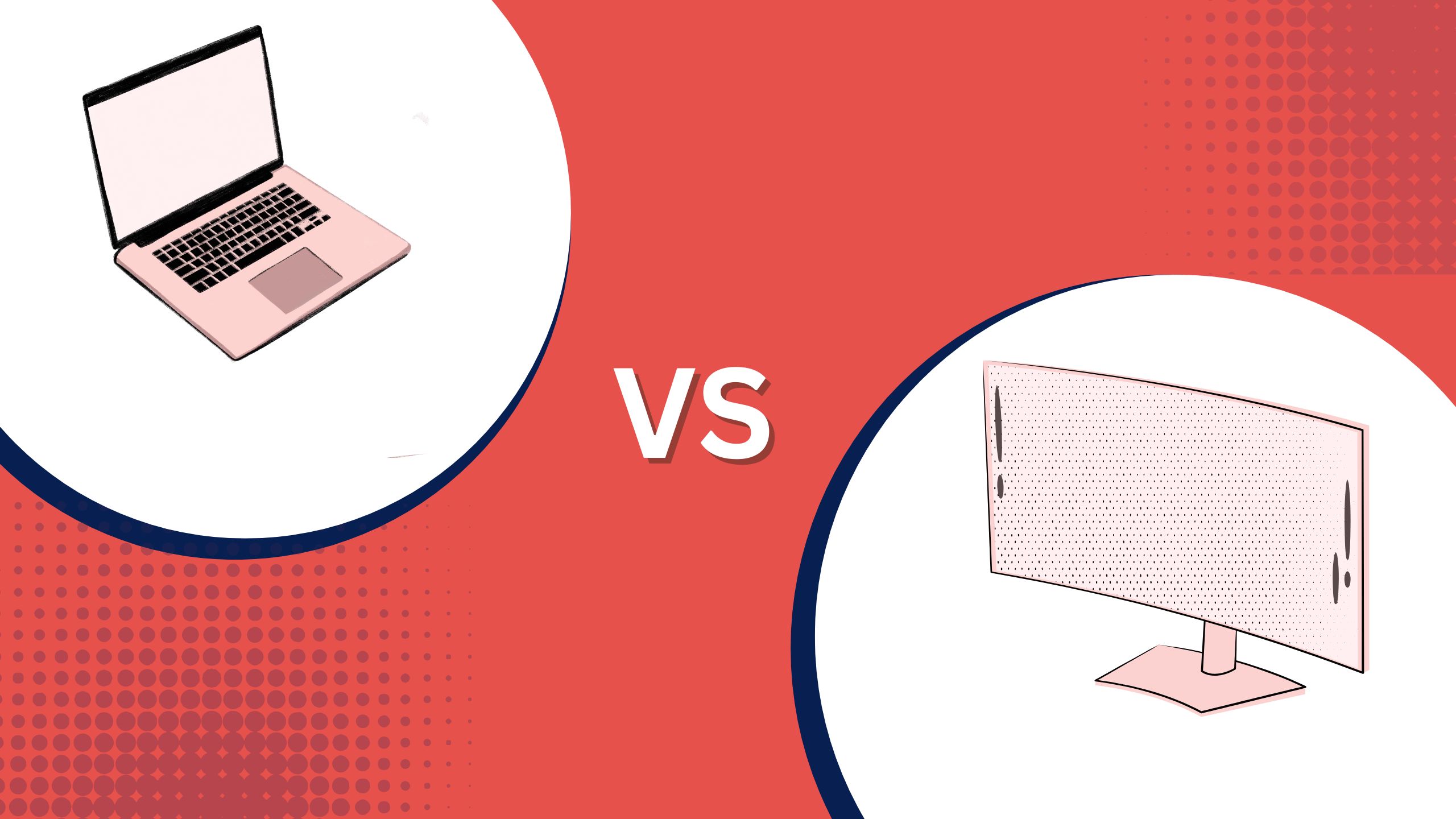 laptop vs monitor for home office