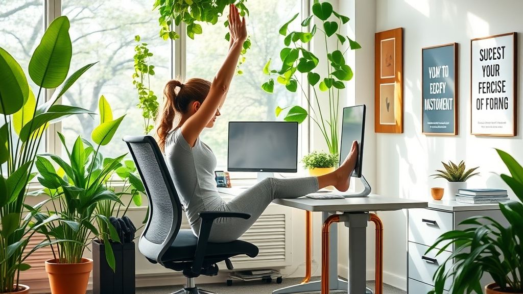 desk exercises for remote workers